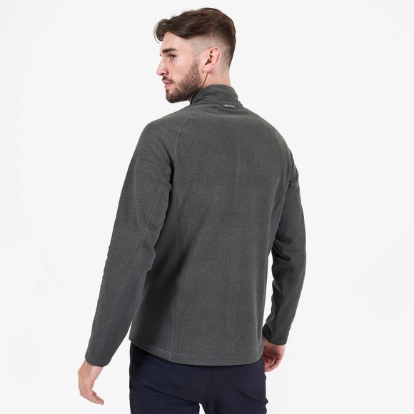 Montane Pulsar Front Zip Fleece Jacket Shadow Grey Small - Picture 2 of 14